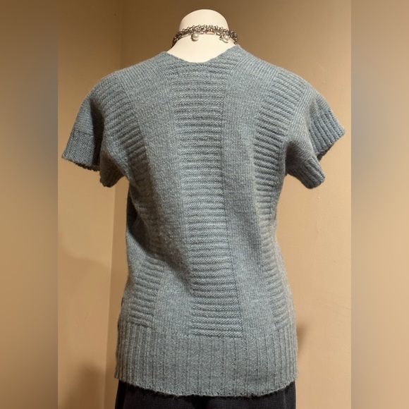 Linea Maglia Alpaca Blend Sweater in Colbalt Blue SZ M Made In Italy - Picture 5 of 9